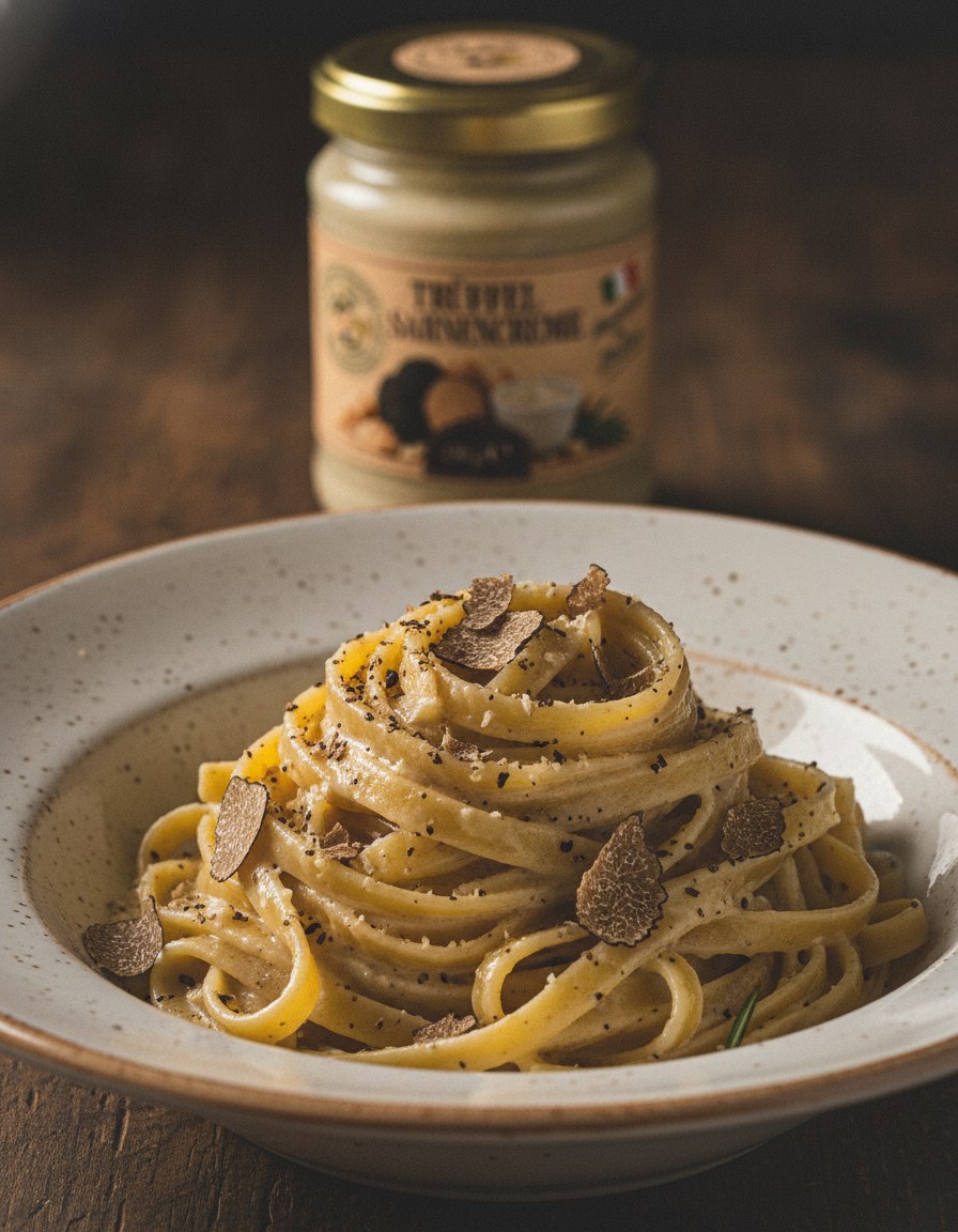 Crema di panna al tartufo 130 g Luck Pilze dettaglio