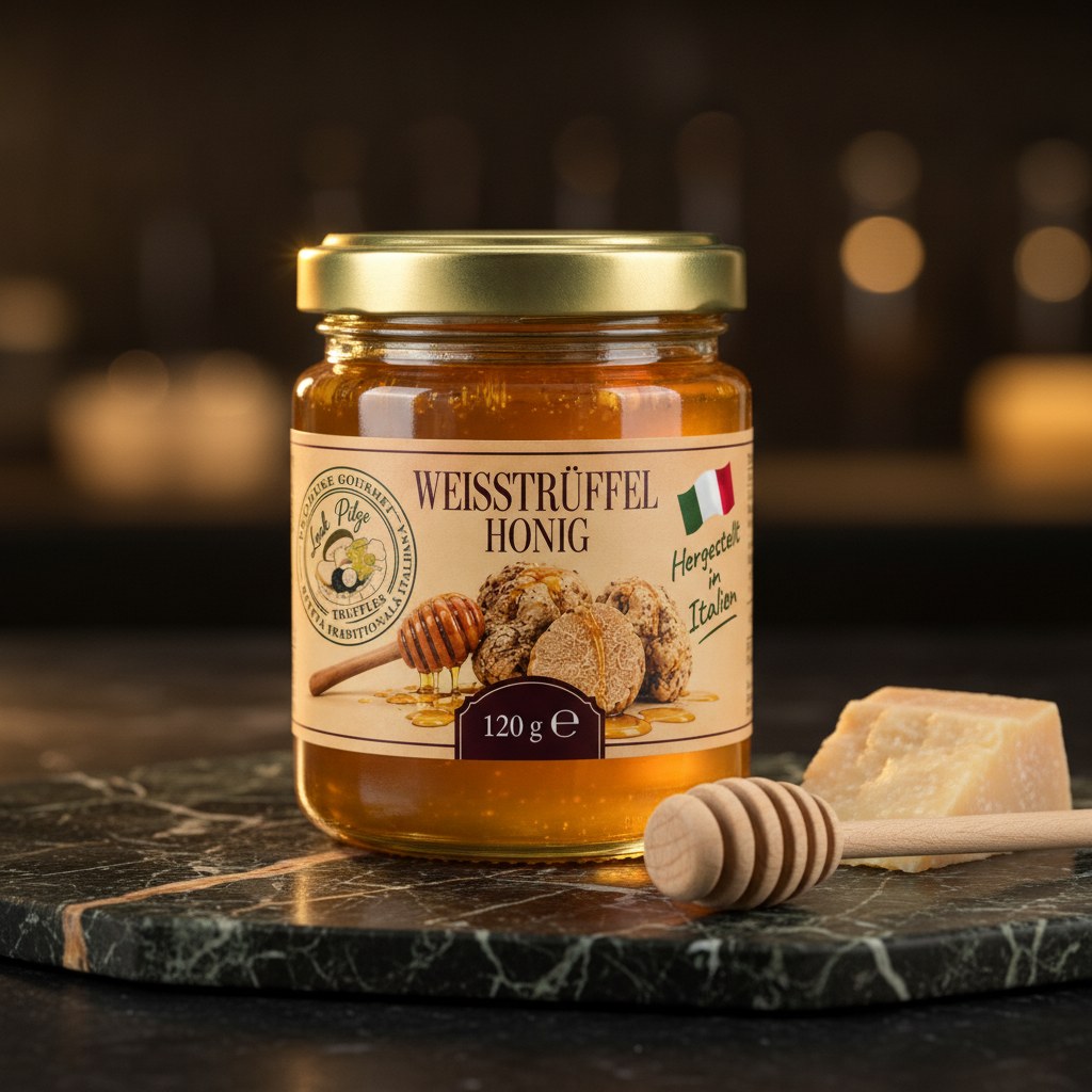 Akazienhonig mit weißem Trüffel 120 g Luck Pilze