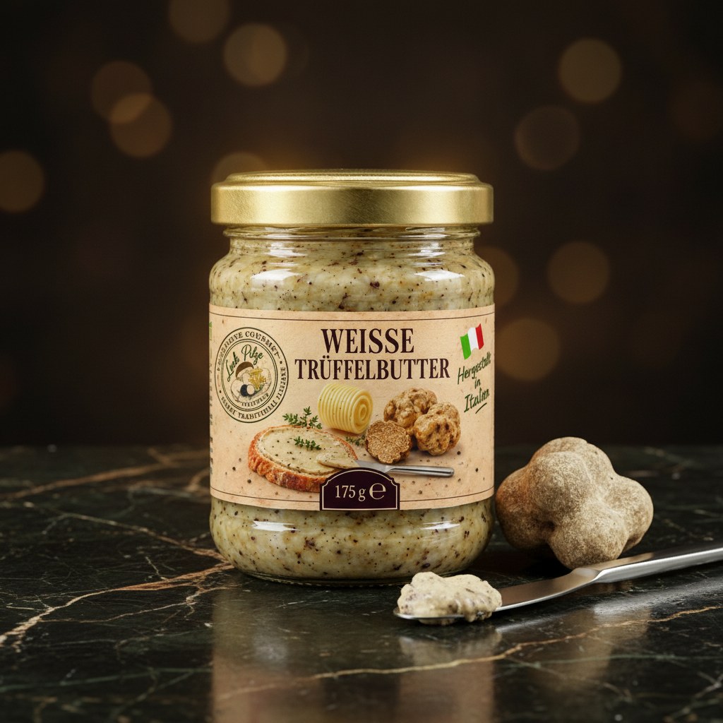 Butter mit weißem Trüffel 175 g Luck Pilze